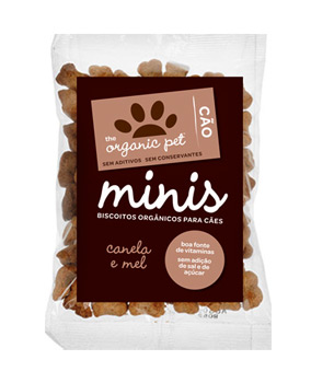 Zdjęcie The Organic Pet Minis przysmaki dla psów  cynamon & miód 100g+100g gratis