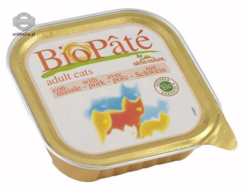 Zdjęcie Almo Nature BioPate tacka  wieprzowina 100g