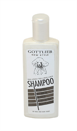 Zdjęcie Gottlieb Poodle Shampoo Blue  szampon dla pudli intensyfikujący biel 300ml