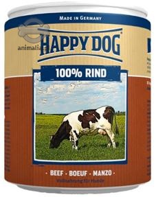 Zdjęcie Happy Dog 100% Beef puszka średnia  wołowina 400g