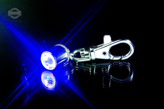 Zdjęcie Karlie Safety Blinki dioda sygnalizacyjna z karabińczykiem niebieska 