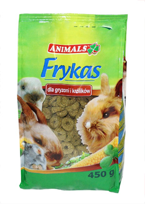 Zdjęcie Animals Frykas dla gryzoni i królików   450g