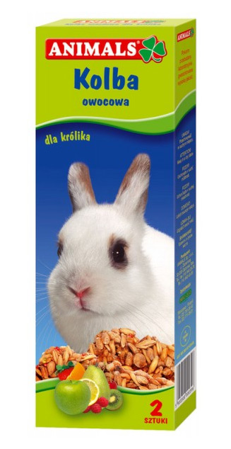 Zdjęcie Animals Kolba dla królika  owocowa 2szt
