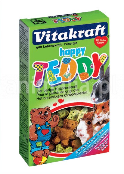 Zdjęcie Vitakraft Happy Teddy - przysmak dla gryzoni   80g