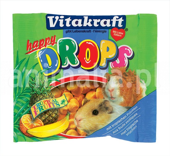 Zdjęcie Vitakraft Happy Drops dla świnki morskiej   40g