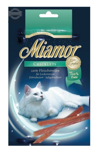 Zdjęcie Miamor Chicklets patyczki dla kota   z piersi kaczki 75g