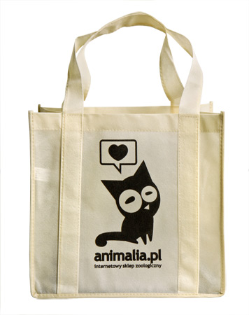 Zdjęcie Animalia.pl Ekologiczna torba z Totkiem  ecru 