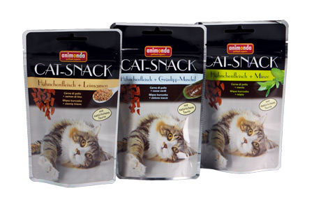 Zdjęcie Animonda Cat-Snack przysmaki dla kota  mięso kurczaka + siemię lniane 50g
