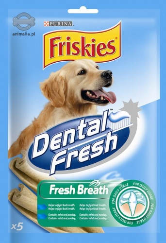 Zdjęcie Purina Dental Fresh gryzaki dla psów   Fresh Breath odświeżające oddech 150g