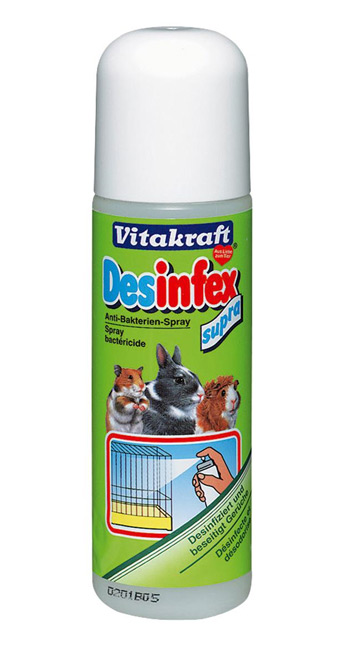 Zdjęcie Vitakraft Desinfex Supra spray dezynfekujący  do klatek dla gryzoni  150ml