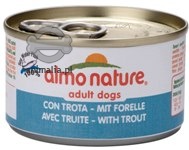 Zdjęcie Almo Nature Dog Puszka dla psa mała  pstrąg 95g