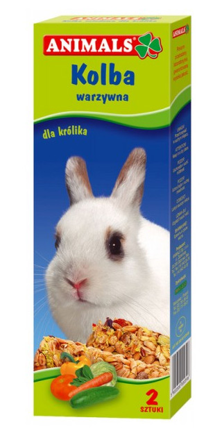 Zdjęcie Animals Kolba dla królika  warzywna 2szt