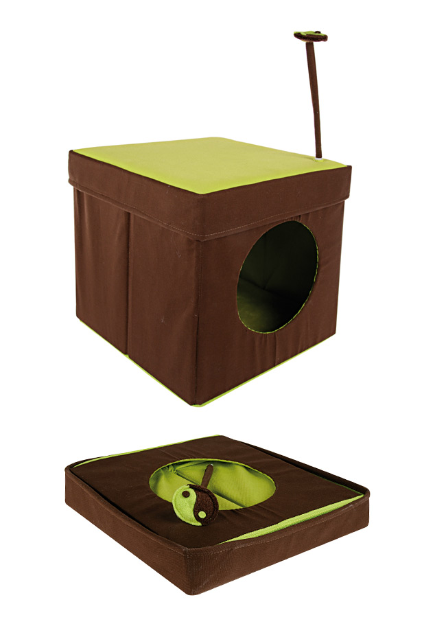 Zdjęcie Zolux Magic Cube zabawka sześcian dla kota  zielony 
