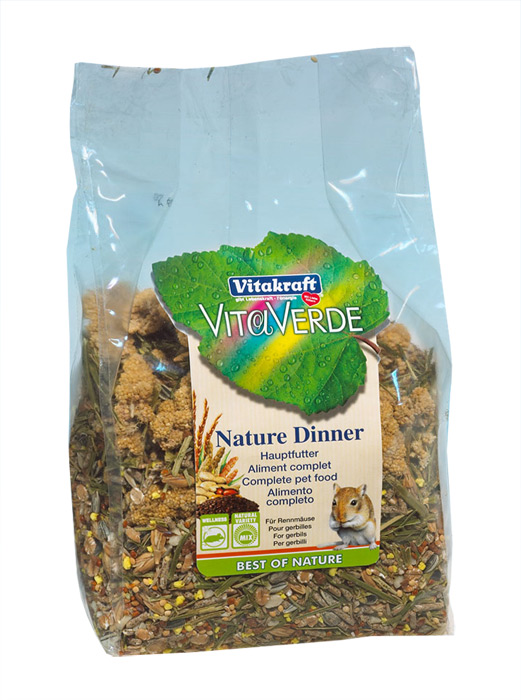 Zdjęcie Vitakraft Vita Verde Nature Dinner  dla myszoskoczka 750g
