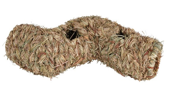 Zdjęcie Trixie Tunel z trawy dla gryzoni zakręcający 30 x 10 x 15 cm 