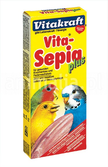 Zdjęcie Vitakraft Vita Sepia dla ptaków  wapienno-mineralna 1 szt.