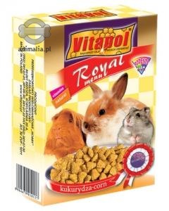 Zdjęcie Vitapol Royal menu ząbki kukurydziane  dla królików i gryzoni 40g