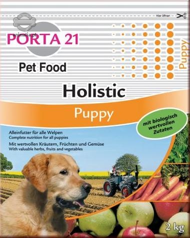 Zdjęcie Canine Porta 21 Holistic Puppy sucha karma sardynki, anchovy i brązowy ryż 500g