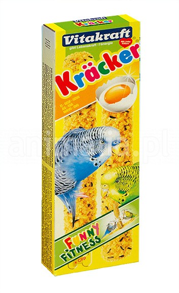 Vitakraft Kracker Kolby dla papużki falistej jajko 2 szt.