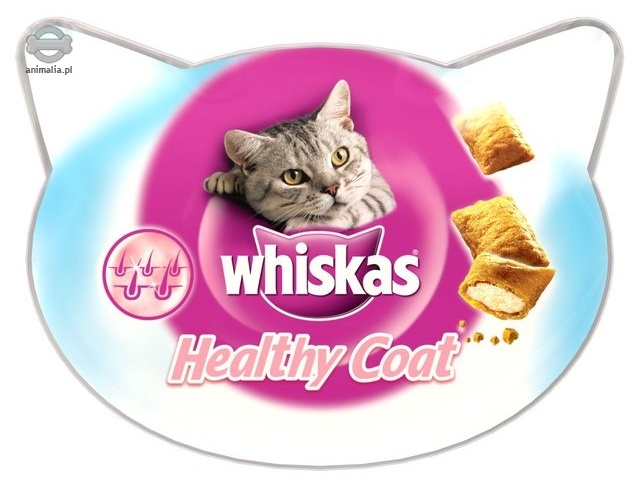 Zdjęcie Whiskas Healthy Coat  ciasteczka na zdrową skórę i sierść 50g