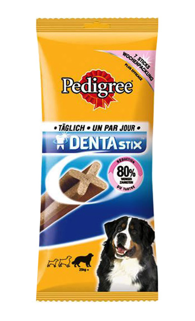 Zdjęcie Pedigree Dentastix Large  przysmaki na zęby dla psów dużych od 25kg 270g (7 szt.)