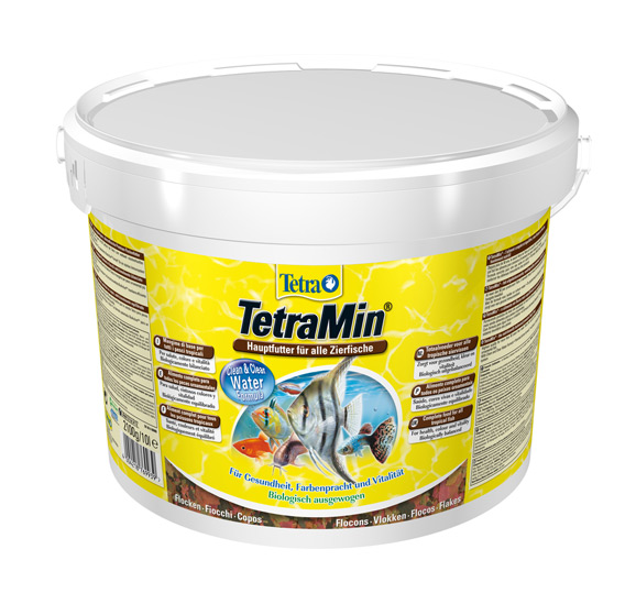 Tetra TetraMin pokarm dla ryb słodkowodnych płatki 10l