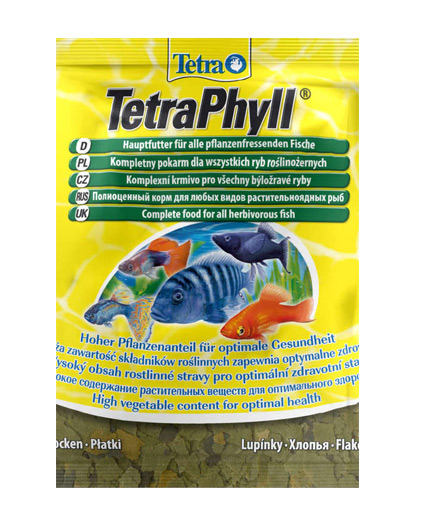 Tetra TetraPhyll pokarm roślinny płatki 12g