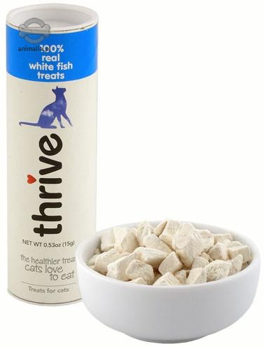 Zdjęcie Thrive Cat treats 100% white fish  przysmak z białej ryby 15g