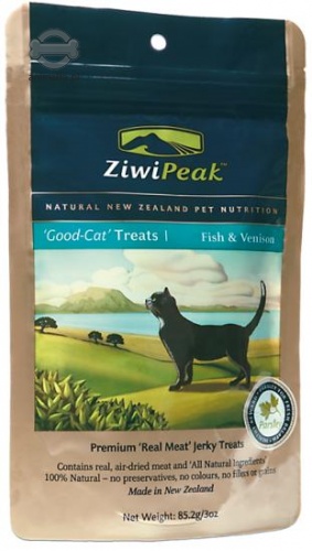 Zdjęcie ZiwiPeak Good Cat Treats smakołyki dla kota  dziczyzna i ryba 85.2g