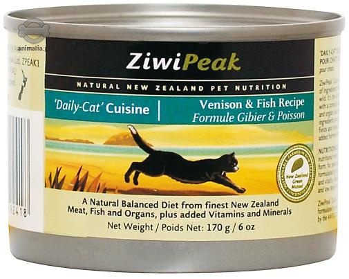 Zdjęcie ZiwiPeak Daily Cat Cuisine  puszka dziczyzna i ryba 170g