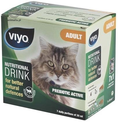 Zdjęcie Viyo Napój Adult dla dorosłych kotów  karton 7x30 ml