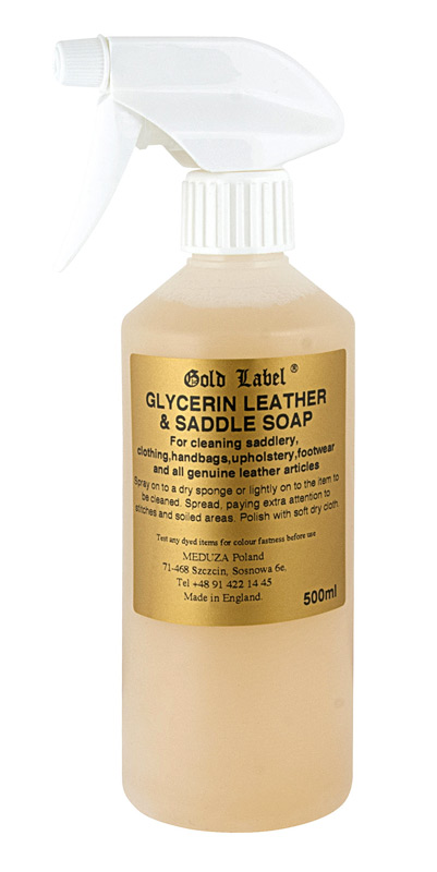 Gold Label Glycerin Saddle Soap Spray mydło glicerynowe w płynie 500ml
