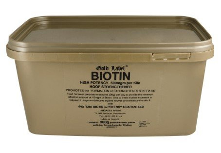 Zdjęcie Gold Label Biotin biotyna   900g