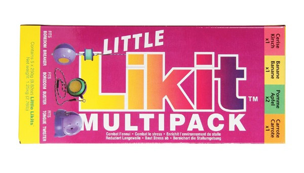 Zdjęcie Likit Little Refill Lizawka dla konia - multipack   5 x 250g