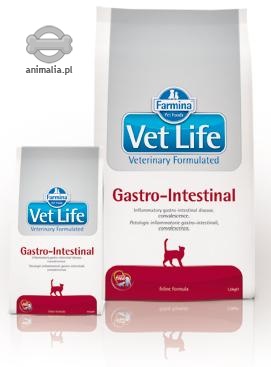 Zdjęcie Farmina Vet Life Cat Gastro-Intestinal  schorzenia żołądkowe 400g
