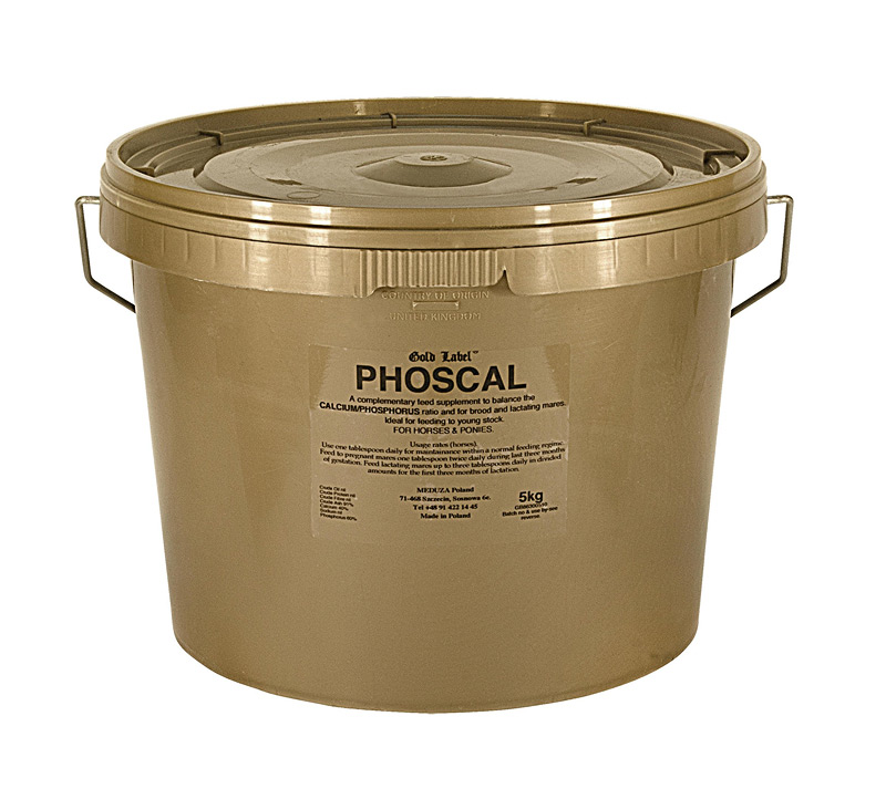 Zdjęcie Gold Label Phoscal preparat z fosforem  wiaderko 5kg