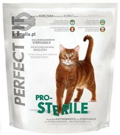 Zdjęcie Perfect Fit Pro Sterile sucha karma  koty kastrowane 2.9kg