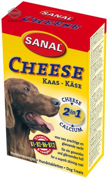 Zdjęcie Sanal Cheese tabletki dla psa   serowe 100 szt.
