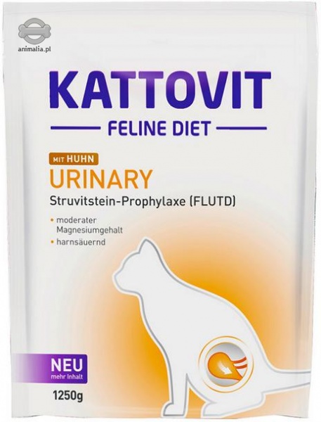 Zdjęcie Kattovit Feline Diet Urinary karma sucha  z kurczakiem 1.25kg