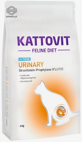 Zdjęcie Kattovit Feline Diet Urinary karma sucha  z tuńczykiem 4kg