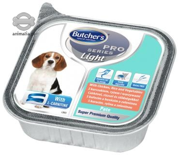 Zdjęcie Butcher's Pro Series Light tacka dla psa  z kurczakiem, ryżem i warzywami 150g