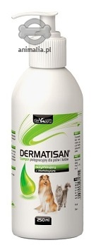 Zdjęcie Vet-Agro Dermatisan szampon pielęgnacyjny do skóry z chlorheksydyną dla psów i kotów 250ml
