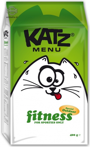 Zdjęcie Katz Menu Fitness karma sucha  dla kotów wychodzących 2kg