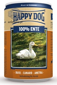 Zdjęcie Happy Dog 100% Duck puszka średnia  kaczka 400g
