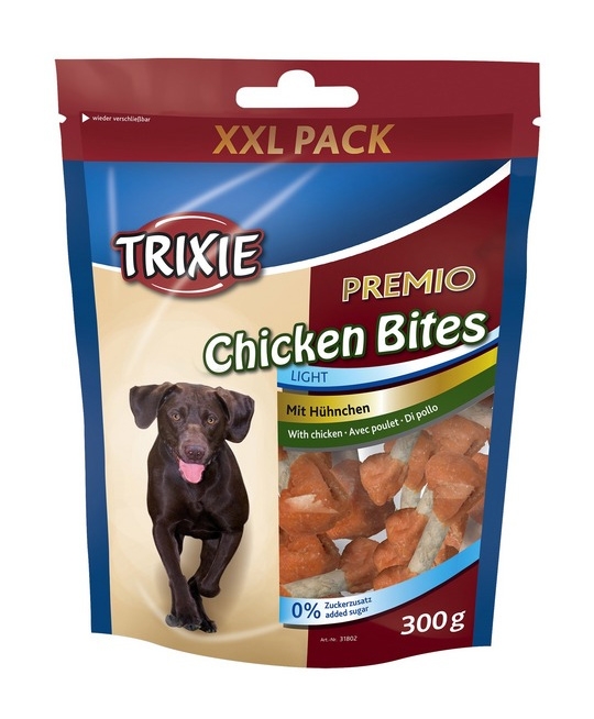 Zdjęcie Trixie Chicken Bites przysmaki dla psa XXL z kurczakiem 300g