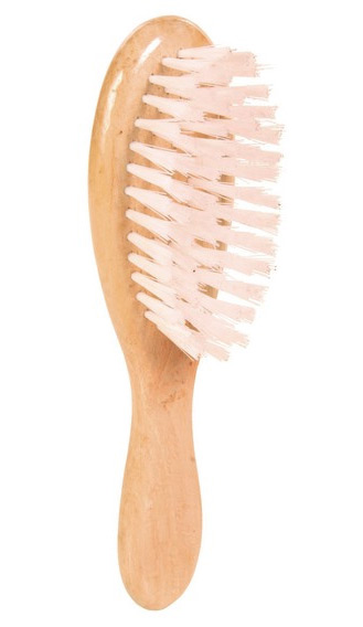 Zdjęcie Trixie Szczotka drewniana, jednostronna dla kota  18.5 cm, z nylowym włosiem 