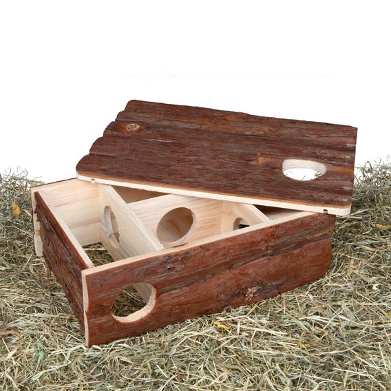 Zdjęcie Trixie Leif drewniany domek-labirynt  dla małych gryzoni 35 x 25 x 11  cm