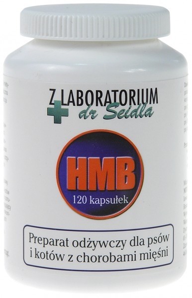 Z laboratorium dr Seidla HMB preparat odżywczy 120 kaps.