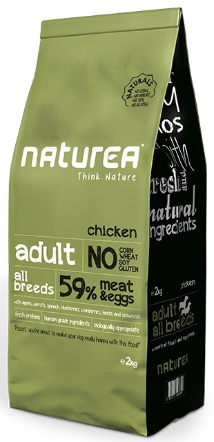 Zdjęcie Naturea Dog Naturals Adult   świeży kurczak i brązowy ryż 100g