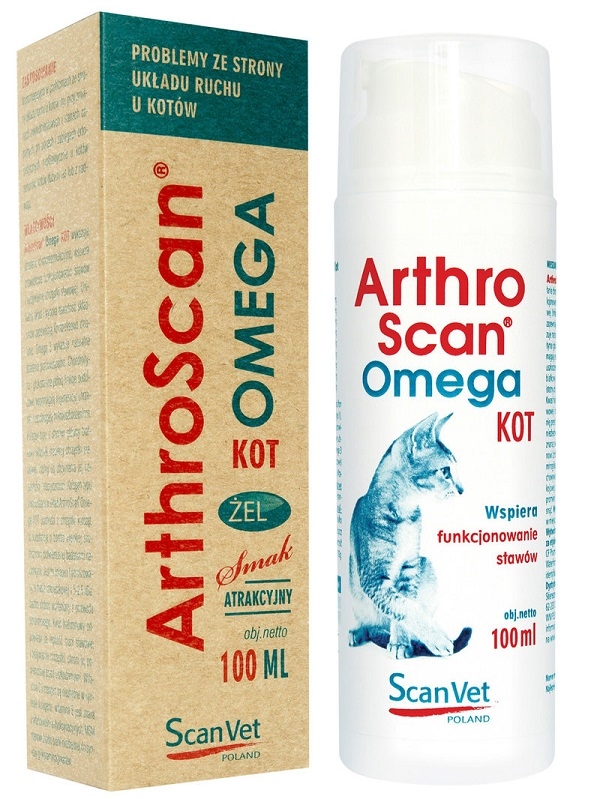 Zdjęcie ScanVet ArthroScan Omega w żelu  dla kotów 100ml
